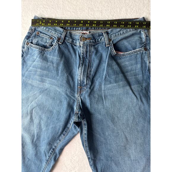 Vintage Lucky Brand Jeans Men 36 Short Length Dungarees Gene Montesano Cotton - Picture 4 of 8